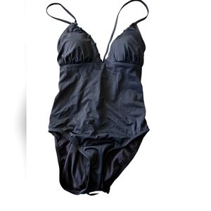 NWT Time & Tru Black Women's Swimsuit XL 16/18